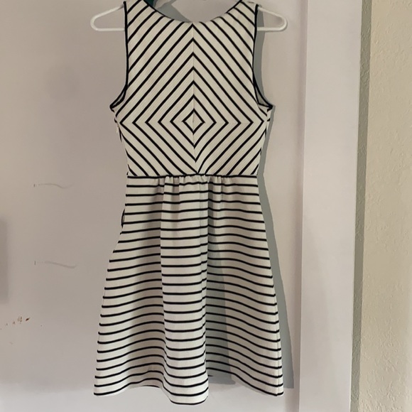 Mini Black and White Anthropologie Dress - Picture 2 of 2